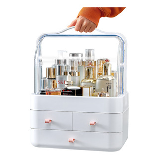 Caja De Almacenamiento De Cosméticos, Tocador Grande A Prueb Caja De Almacenamiento De Cosméticos, Tocador Grande A Prueb