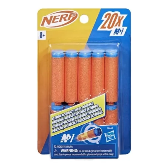 Nerf N Series Repuesto Pack X 20 F8640