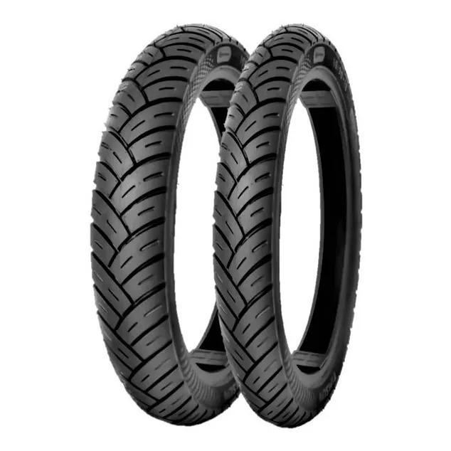 Llantas Timsun 100/90-18 62p + 3.00-18 52p Ts-628 Tubeless 