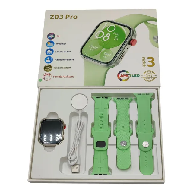 Relog Inteligente Smartwatch Z03 Pro Pantalla Amoled