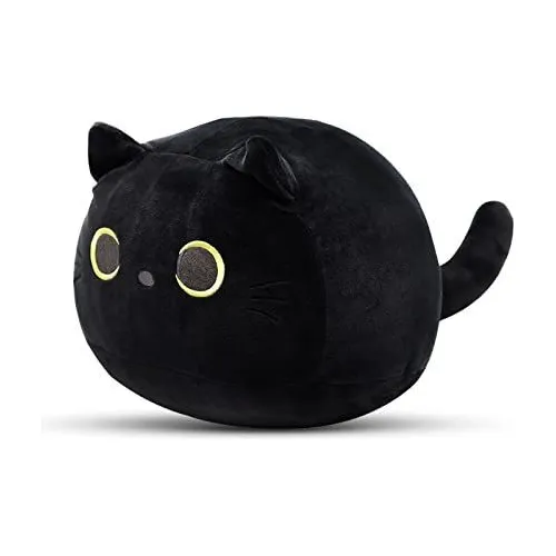 Peluche Plush Importado Gatito Negro Suave Kawaii 