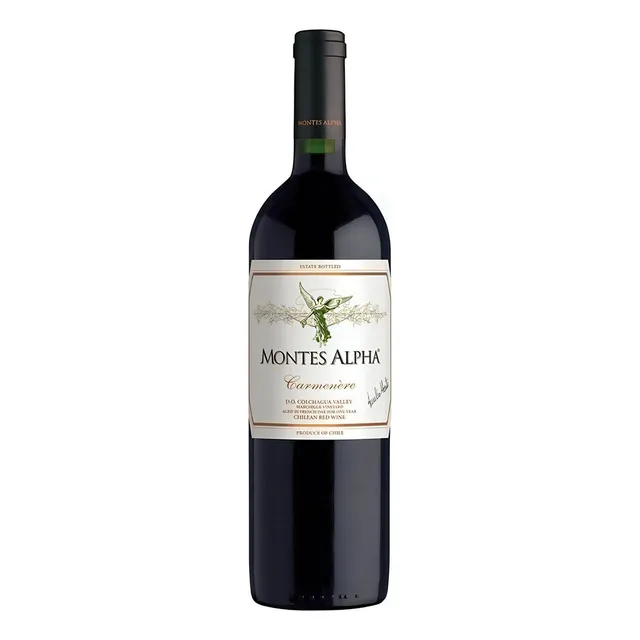 Vino Montes Alpha Carmenere 750cc Origen Chile