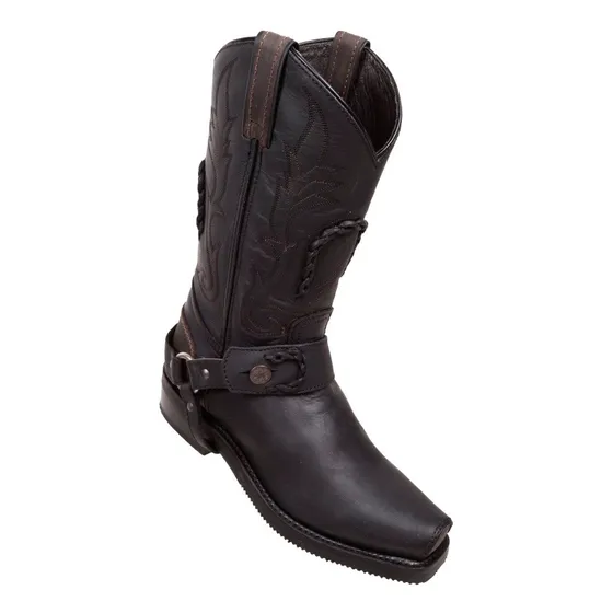 Botas Vaqueras Caborca Bikers 100% Piel Originales Últimas. 
