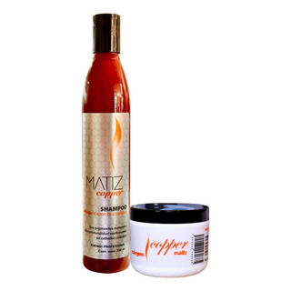 Kit Shampoo Matiz + Colágeno Intensificador De Cobres Edengi Kit Shampoo Matiz + Colágeno Intensificador De Cobres Edengi