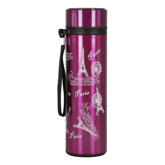 Termos Led Personalizados Con La Torre Eiffel 800 Ml