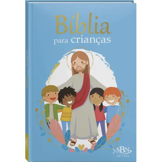 Bíblia para Crianças - Ribeiro, Ana Cristina de Mattos - Sbn