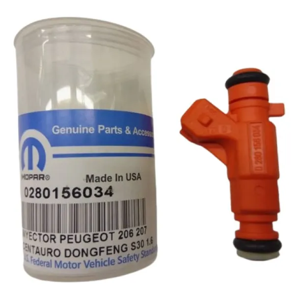 Inyector Peugeot 206, 207, 307/ Centauro 1.6l/ Dongfeng S30