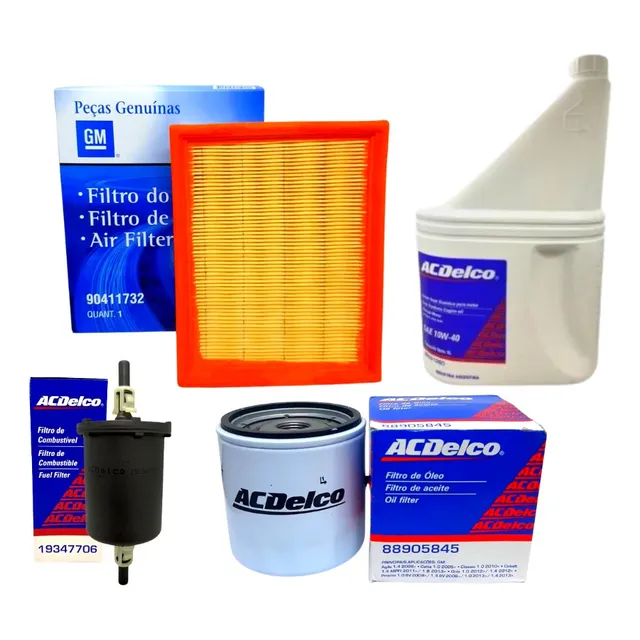 Kit Filtros Y Aceite Agile Corsa Classic 1.4 1.6 8v Original