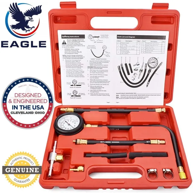 Medidor Automotriz  Eagle Presión De Gasolina En Inyección 