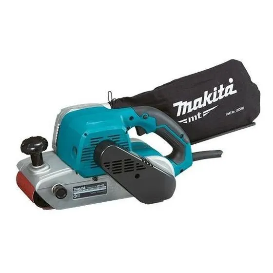 Lijadora de Banda Makita 4" X 24" 940W M9400B Color Turquesa