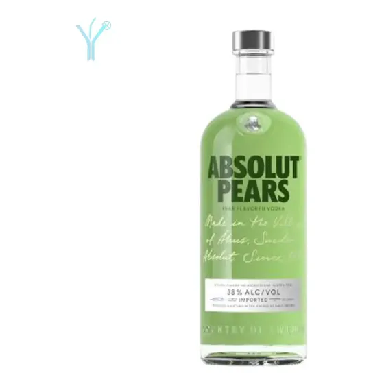Vodka Destilada Saborizada Absolut Pears Garrafa 1l
