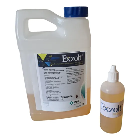 Exzolt Aves Msd - Melhor Antiácaro Do Mercado (20ml)