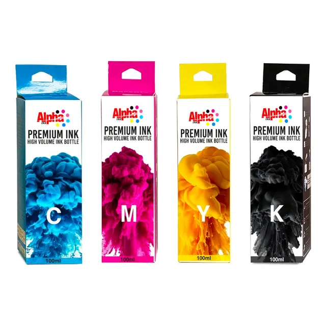Kit 4 Tintas Hgt51/52 Compatible Con Gt5810/5811/5820 100ml