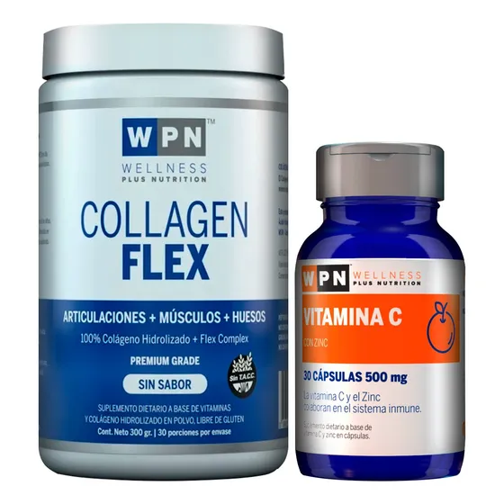 Articulaciones Huesos Defensas Colageno Flex Vitamina C Wpn