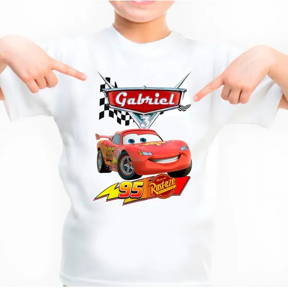 Franela De Cars Disney