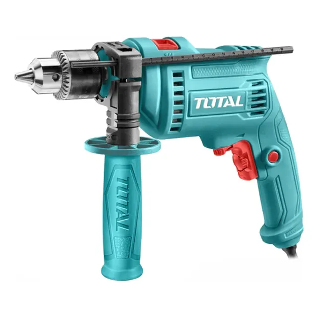 Taladro De Impacto 680w 1/2  Con Percutor Marca Total