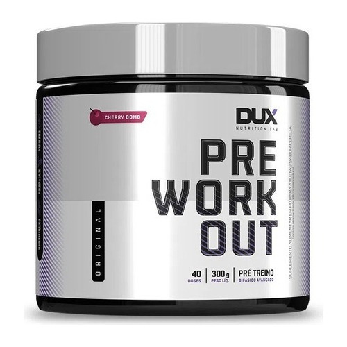 Pré Treino Dux Pré Workout Pote 300gr Original Pink Limonade Pré Treino Dux Pré Workout Pote 300gr Original Pink Limonade