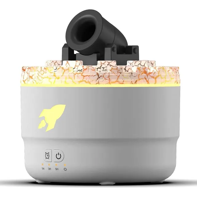 Humidificador Aromatizador Cañón Luz Usb Rgb