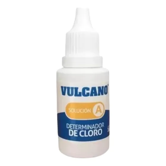 Determinador Reactivo Medidor De Cloro 20ml Piscina Vulcano