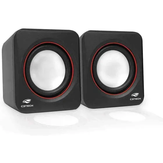 Speaker, Caixinha De Som Para Pc Com Entrada Para Fone C3t