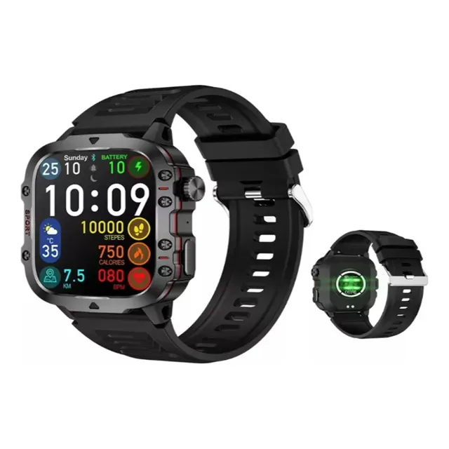 Reloj Inteligente Smartwatch Llamadas Bluetooth Tac. Militar