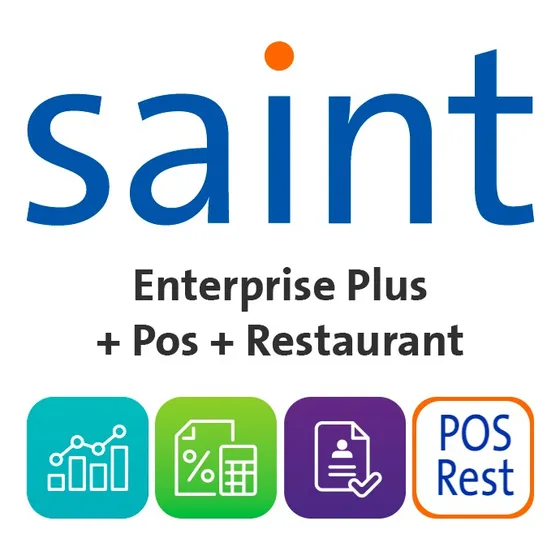 Saint Enterprise Plus + Pos + Restaurant (mssql)