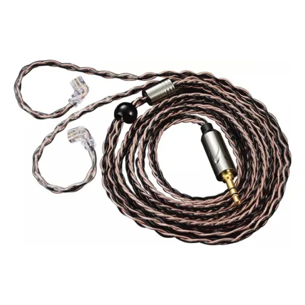 Cable Para Audifonos Kz, 8 Core Trenzado Hi-fi
