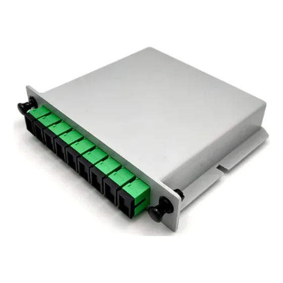 Splitter Box Óptico Modular 1x8 Conector Sc/apc