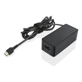 Adaptador De Energia Ca Lenovo Padrão De 65 W (usb Tipo C) Cor Preto Adaptador De Energia Ca Lenovo Padrão De 65 W (usb Tipo C) Cor Preto