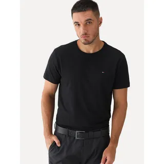 Camiseta Tommy Hilfiger Essential Cotton Preta Camiseta Tommy Hilfiger Essential Cotton Preta