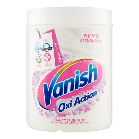 Detergente Vanish Oxi Action Blanco Elimina Manchas Olor 
