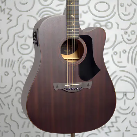 Violão Eletroacústico Tagima Juninho Afram Dreadnought Sapele Cutaway