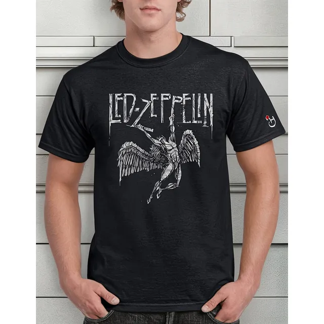 Led Zeppelin. Rock. Remera Algodón Premium. Habibis