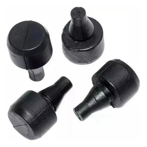 Kit 4 Borrachas Gomini Coxim Da Base Bau Bauletos Givi Z126r