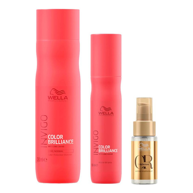 Kit Wella Pro Inv Brilliance Sh 250 + Lv 150 + Oi L30 Kit Wella Pro Inv Brilliance Sh 250 + Lv 150 + Oi L30