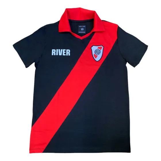 Camiseta Futbol River Plate Retro Producto Oficial Niño