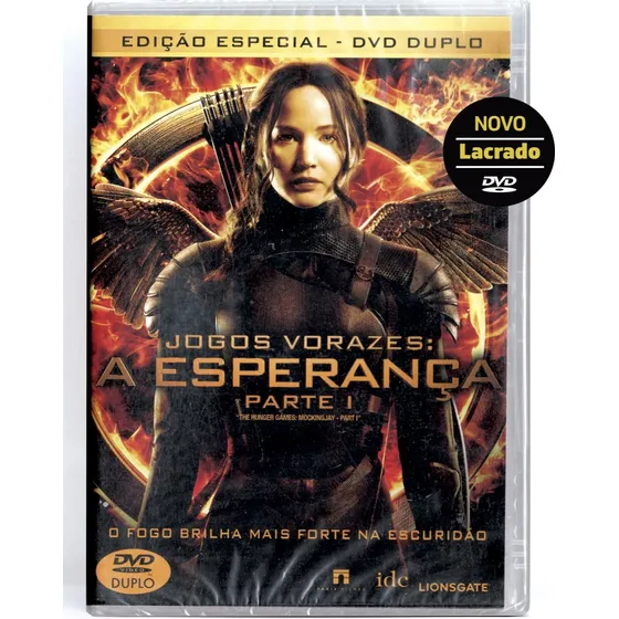 Dvd Jogos Vorazes A Esperança Parte 1 Original Novo Lacrado