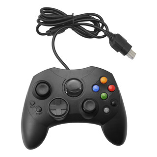Controle Com Fio Para Xbox ClĂĄssico Preto Controle Com Fio Para Xbox ClĂĄssico Preto