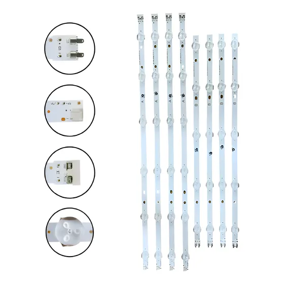 Kit Barra  Led  Un46fh5303g Un46fh5205g Un46h6203ag