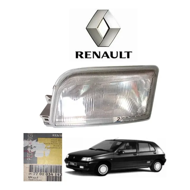 7701034142 Renault Faro Izquierdo Original Clio1 1990-1996