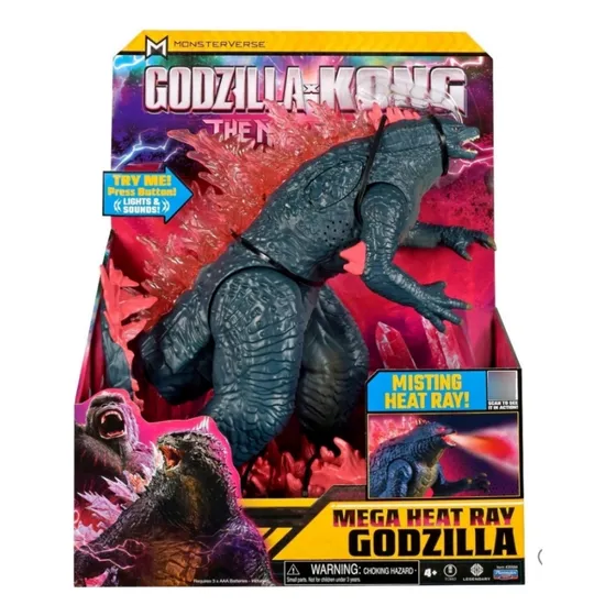 Mega Heat Ray Godzilla Luy Y Sonidos 33cm Godzilla X Kong