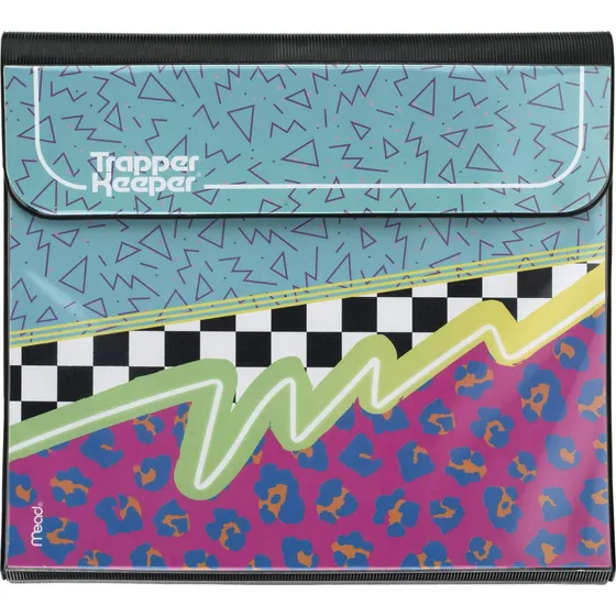 Carpeta Organizadora Escolar Trapper Keeper Retro 2 Folders