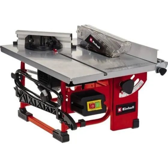 Sierra De Mesa P/ Madera 8 800w  Einhell Tc-ts 200 - Tyt Color Rojo