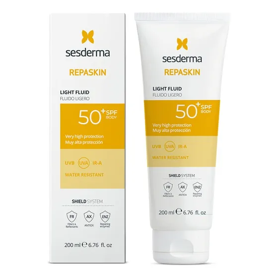 Protector Solar Corporal Sesderma Repaskin Fluid Spf50 250ml