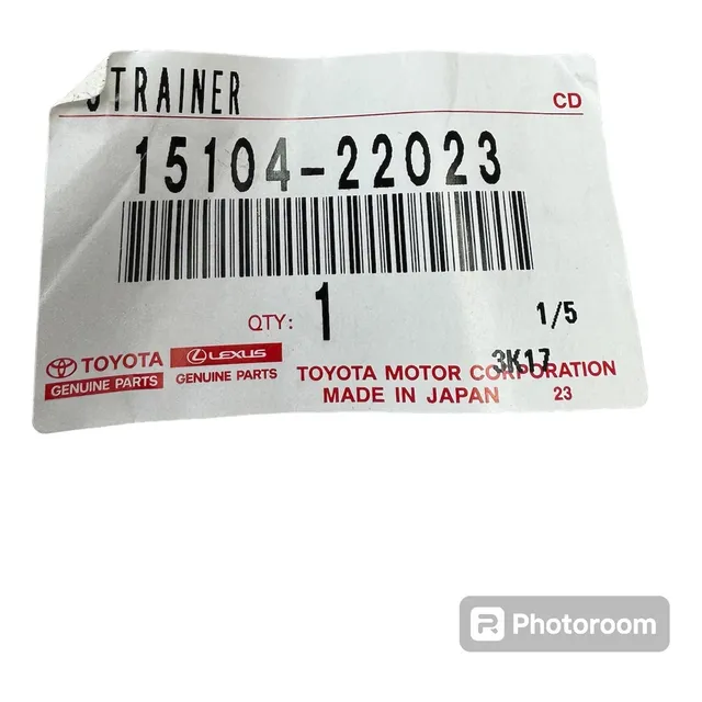 Filtro Colador Motor Corolla 2003/2014 1zz/3zz