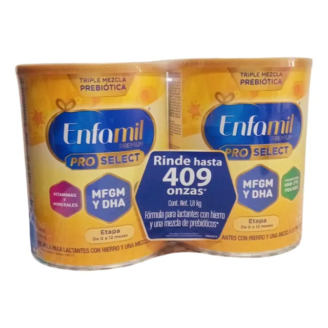 Fórmula Enfamil Premium Etapa 1 Con 2 Latas De 900 Gr C/u