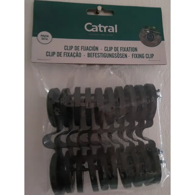 Clips De Fijación Malla Sombra Marca Catral (originales)