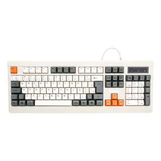 Teclado De Membrana Abnt2 Design Retro E Teclas Silenciosas Teclado De Membrana Abnt2 Design Retro E Teclas Silenciosas