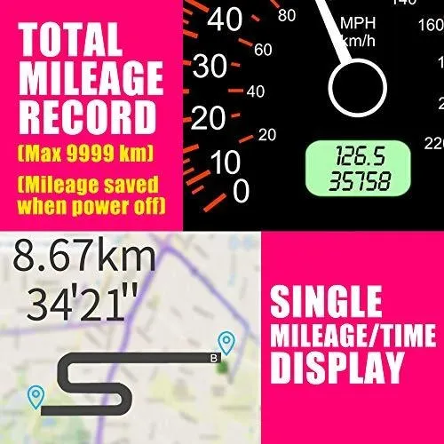 Kingneed Gps Speedometer Odometer Hud Digital Display 5.5