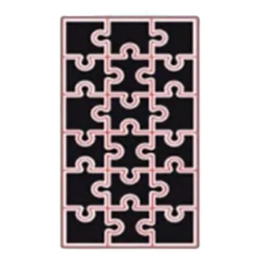 Set Cuchillas Corte Puzzle Maquina Troqueladora Rompecabezas